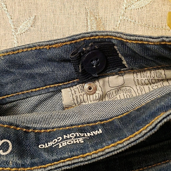 NWT Cat & Jack Denim Shorts with Lace Trim | Girls XS (4/5) - Picture 5 of 7